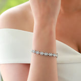 Gradiva Tennis Bracelet | Diamond Bracelet | 18K Gold