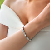 Gradiva Tennis Bracelet | Diamond Bracelet | 18K Gold