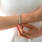 Gradiva Tennis Bracelet | Diamond Bracelet | 18K Gold