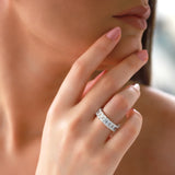 Gradiva Baguette Eternity | Diamond Ring | 18K Gold