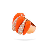 Gradiva Tropicana | Diamond Ring | 18K Gold