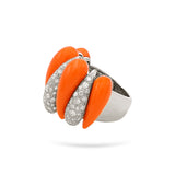 Gradiva Tropicana | Diamond Ring | 18K Gold