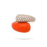 Gradiva Coral Breeze | Diamond Ring | 18K Gold