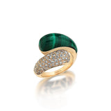 Gradiva Malachites | Diamond Ring | 18K Gold