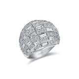 Gradiva Ethereal Dome | Diamond Ring | 18K Gold