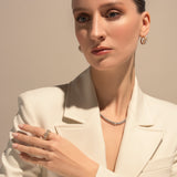 Phoenix d'Élégance | Diamond Earrings | 18K Gold