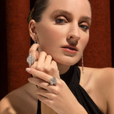 Gradiva Mosaic | Diamond Ring | 18K Gold