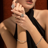 Gradiva Mosaic | Diamond Ring | 18K Gold