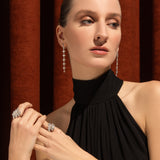 Gradiva Cascade | Diamond Earrings | 18K Gold