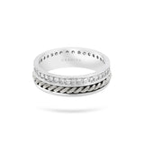 Gradiva Wedding Band | Diamond Ring | 14K Gold