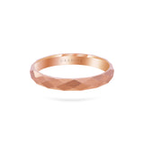 Gradiva Wedding Band | Gold Ring | 14K Gold