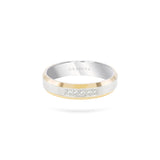 Gradiva Wedding Band | Diamond Ring | 14K Gold