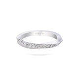Gradiva Wedding Band | Diamond Ring | 14K Gold