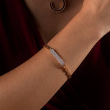 Gradiva Nightfall | Diamond Bracelet | 0.55 Cts. | 14K Gold