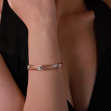 Gradiva Accordion | Diamond Bracelet | 18K Gold