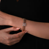 Gradiva Accordion | Diamond Bracelet | 18K Gold