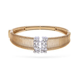 Gradiva Accordion | Diamond Bracelet | 18K Gold