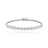 Gradiva Tennis Bracelet | Diamond Bracelet | 18K Gold