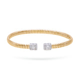 Gradiva Cuffs | Diamond Bracelet | 18K Gold