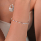 Gradiva Tennis Bracelet | Diamond Bracelet | 14K Gold