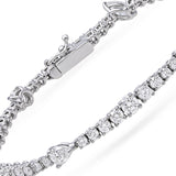 Gradiva Tennis Bracelet | Diamond Bracelet | 18K Gold