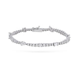 Gradiva Tennis Bracelet | Diamond Bracelet | 18K Gold