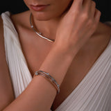 Gradiva Crossings | Diamond Bracelet | 18K Gold