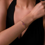 Cherry Blossom | Diamond Bracelet | 18K Gold