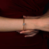 Gradiva Cuffs | Diamond Bracelet | 18K Gold