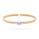 Gradiva Cuffs | Diamond Bracelet | 18K Gold