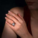 Gradiva Accordion | Diamond Ring | 18K Gold