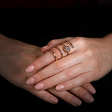 Gradiva Ivy | Diamond Ring | 18K Gold