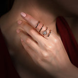 Gradiva Ivy | Diamond Ring | 18K Gold