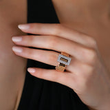 Gradiva Accord | Diamond Ring | 18K Gold