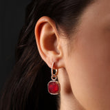 Gradiva Quadro | Diamond Earrings | 18K Gold