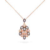 Gradiva Peacock | Diamond Pendant | 18K Gold