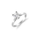 Gradiva Solitaire | Diamond Ring | 18K Gold