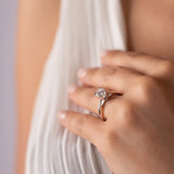 Gradiva Solitaire | Diamond Ring | 18K Gold