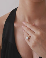 Gradiva Accordion | Diamond Ring | 18K Gold