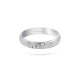 Gradiva Wedding Band | Diamond Ring | 14K Gold