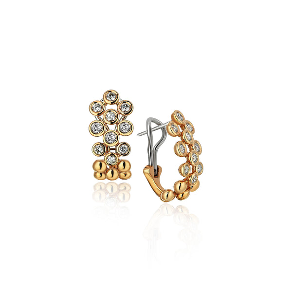 Gradiva Voyage | Diamond Earrings | 18K Gold