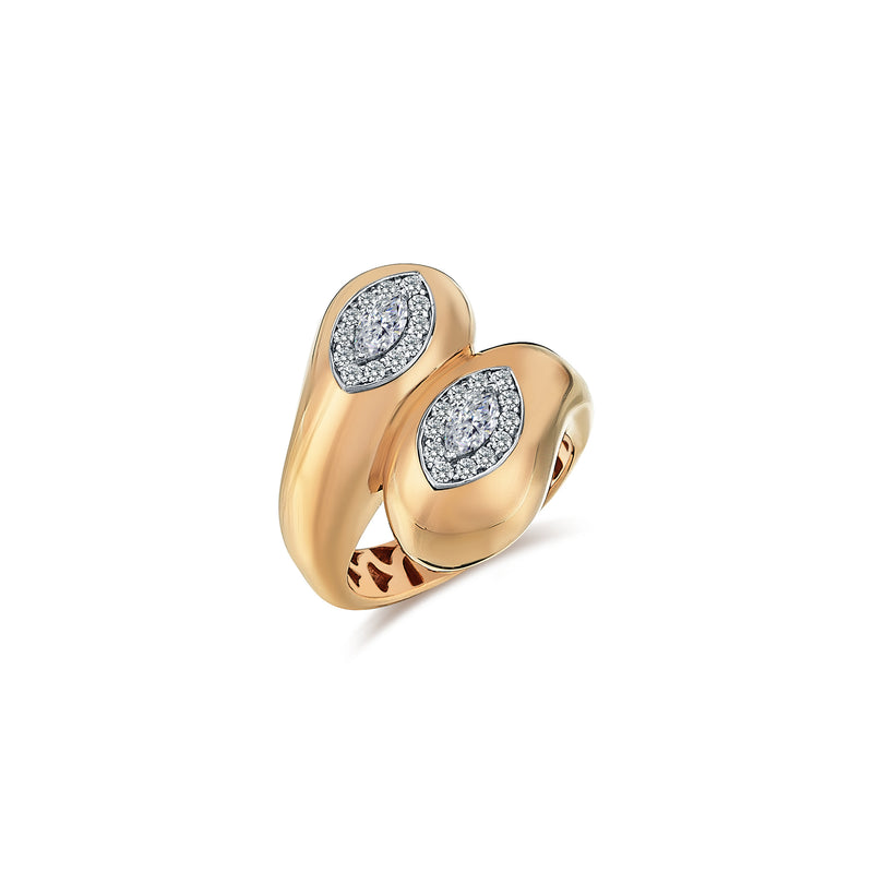 Gradiva Goldies | Diamond Ring | 18K Gold